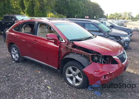 2010 Lexus Rx 350 z USA, uszkodzony, nr VIN 2T2BK1BA7AC053991